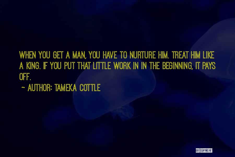 A Man You Like Quotes By Tameka Cottle