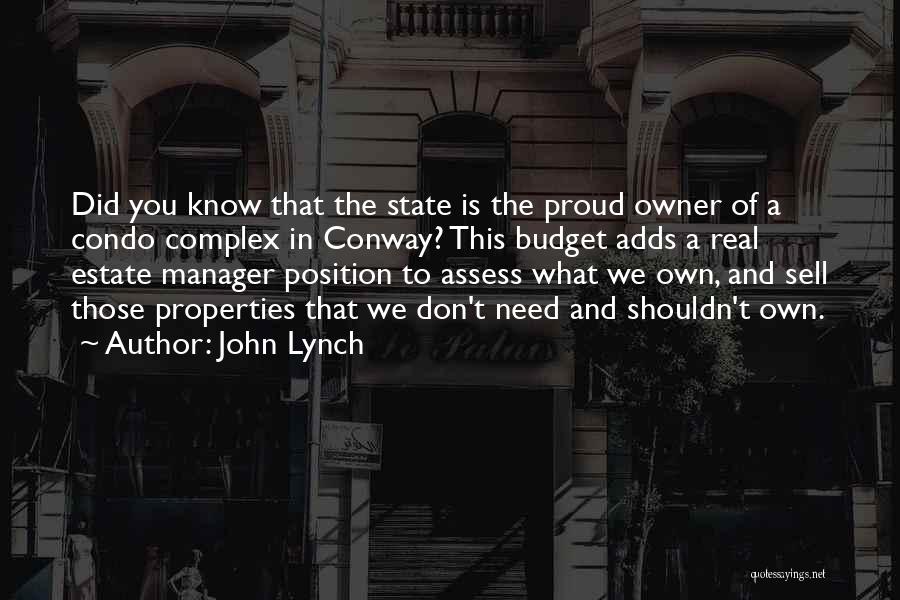 A Manager Quotes By John Lynch