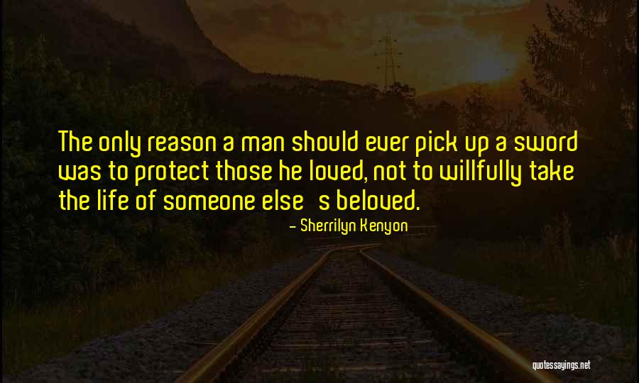 A Man's Family Quotes By Sherrilyn Kenyon A Man's Family Quotes By Sherrilyn Kenyon