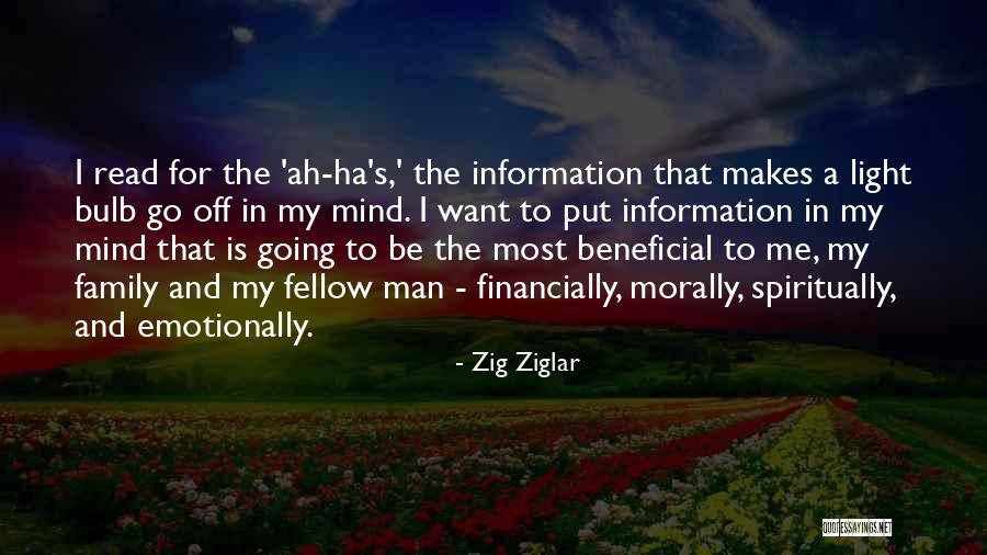 A Man's Family Quotes By Zig Ziglar A Man's Family Quotes By Zig Ziglar