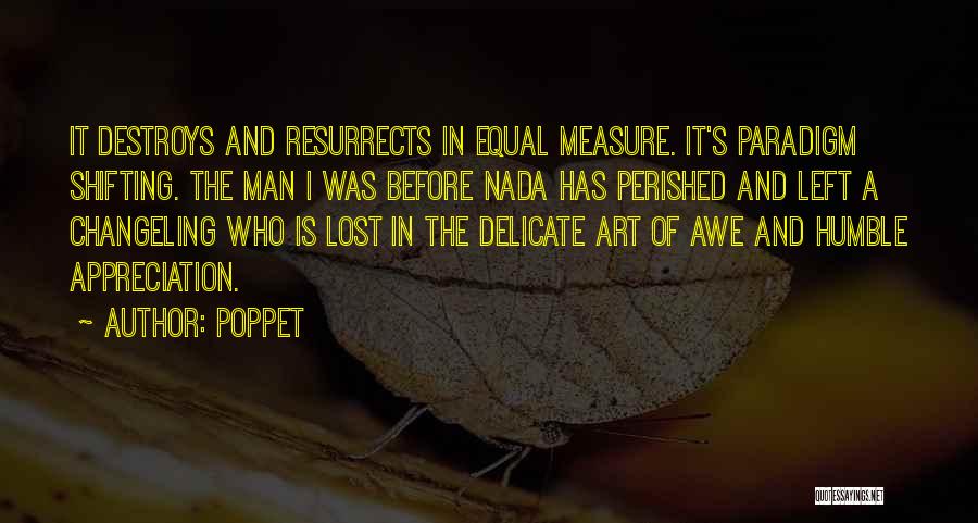 A Man's Measure Quotes By Poppet