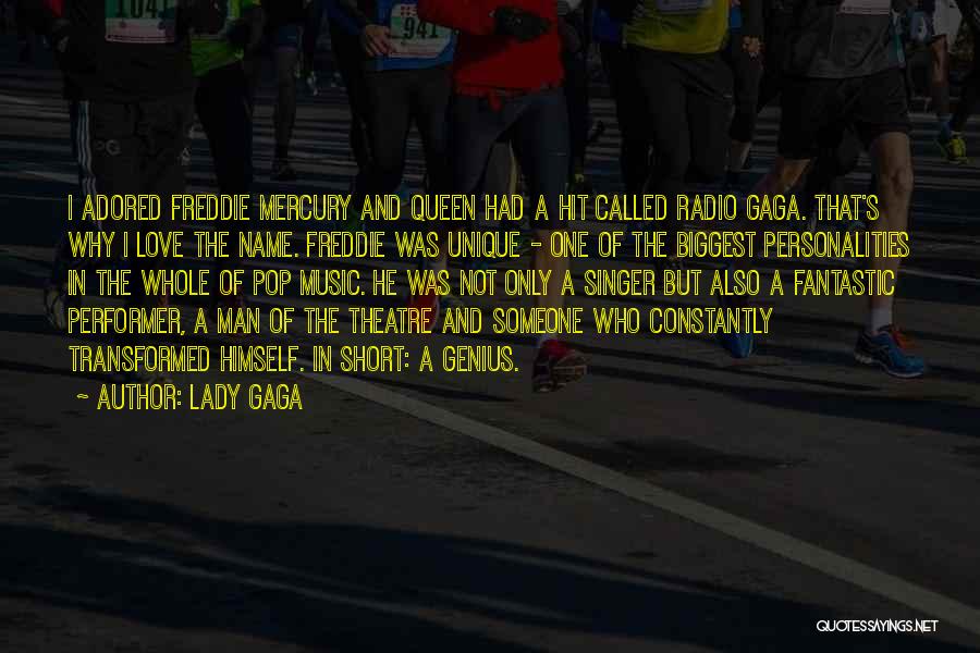 A Man's Name Quotes By Lady Gaga