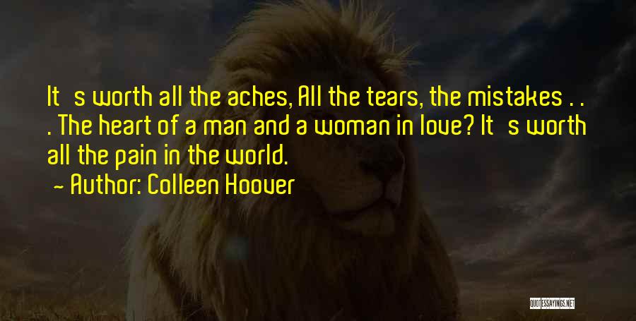 A Man's Tears Quotes By Colleen Hoover