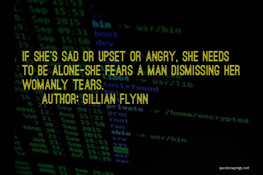 A Man's Tears Quotes By Gillian Flynn