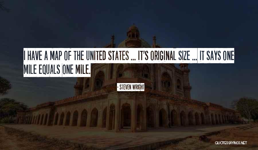 A Map Quotes By Steven Wright A Map Quotes By Steven Wright
