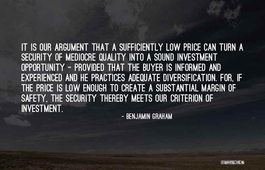A Margin Is Quotes By Benjamin Graham A Margin Is Quotes By Benjamin Graham