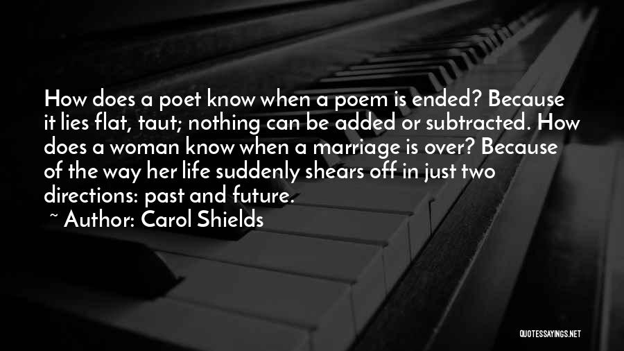 A Marriage Quotes By Carol Shields