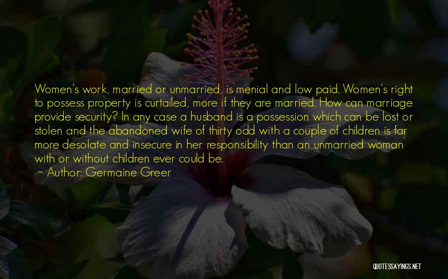 A Married Couple Quotes By Germaine Greer