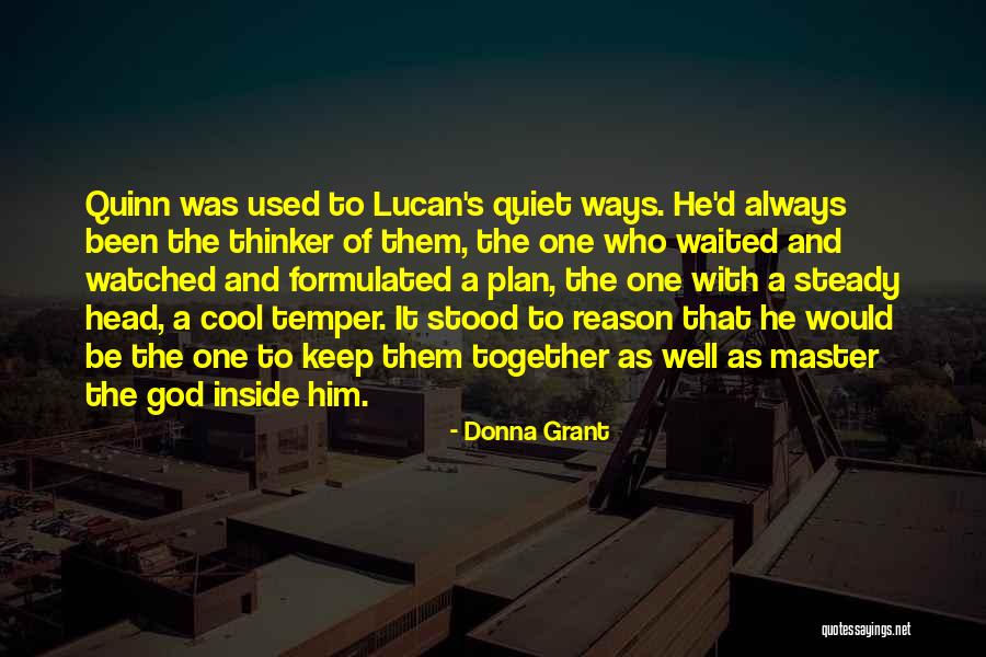 A Master Plan Quotes By Donna Grant