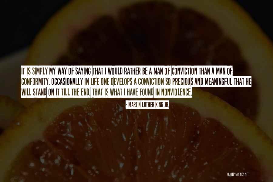 A Meaningful Life Quotes By Martin Luther King Jr. A Meaningful Life Quotes By Martin Luther King Jr.