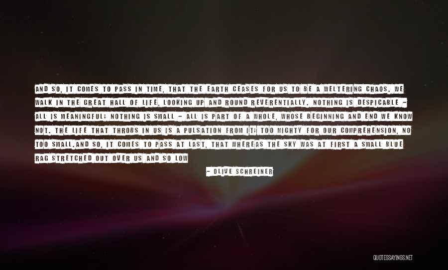 A Meaningful Life Quotes By Olive Schreiner A Meaningful Life Quotes By Olive Schreiner