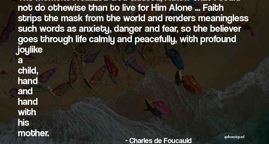 A Meaningless Life Quotes By Charles De Foucauld