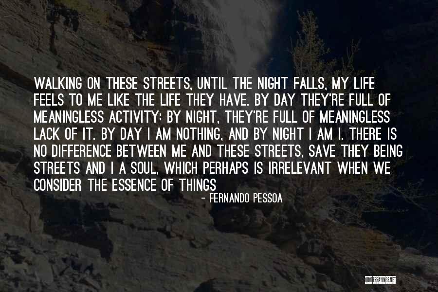 A Meaningless Life Quotes By Fernando Pessoa