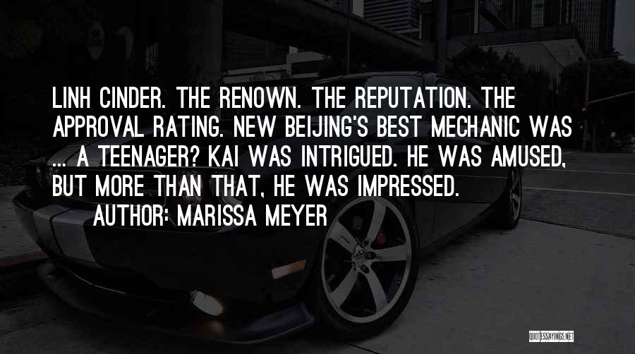 A Mechanic Quotes By Marissa Meyer
