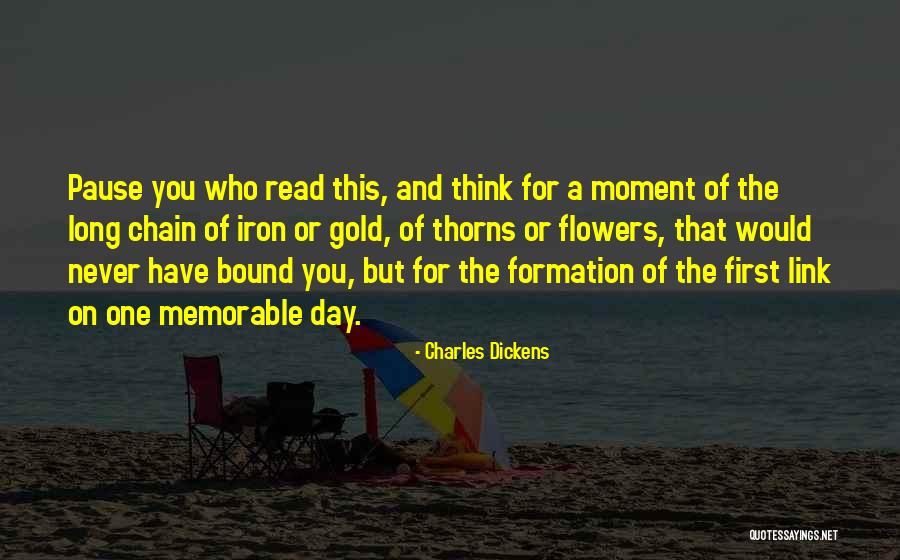 A Memorable Day Quotes By Charles Dickens