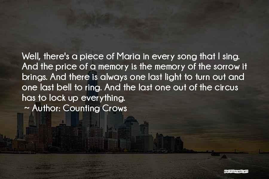 A Memory Of Light Quotes By Counting Crows