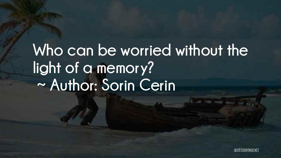 A Memory Of Light Quotes By Sorin Cerin