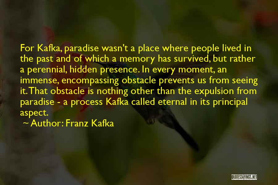 A Memory Quotes By Franz Kafka