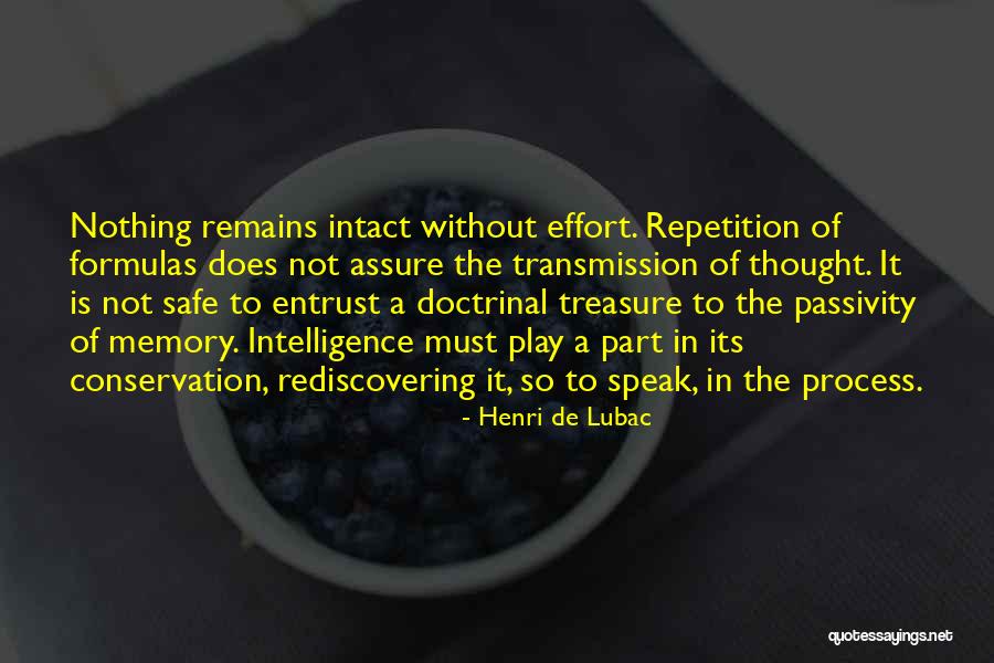 A Memory Quotes By Henri De Lubac