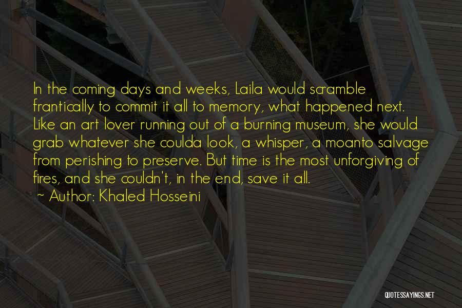 A Memory Quotes By Khaled Hosseini