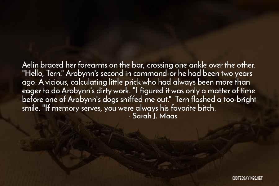 A Memory Quotes By Sarah J. Maas