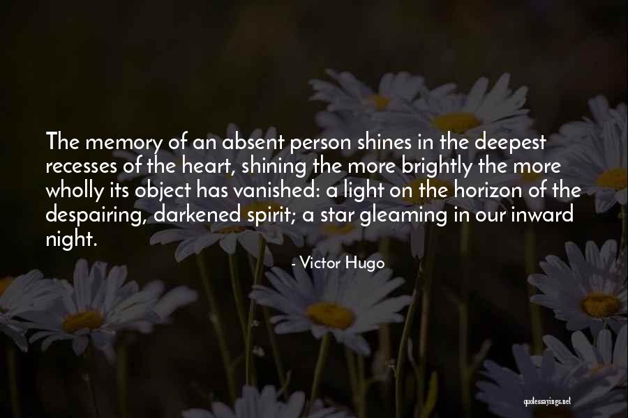 A Memory Quotes By Victor Hugo