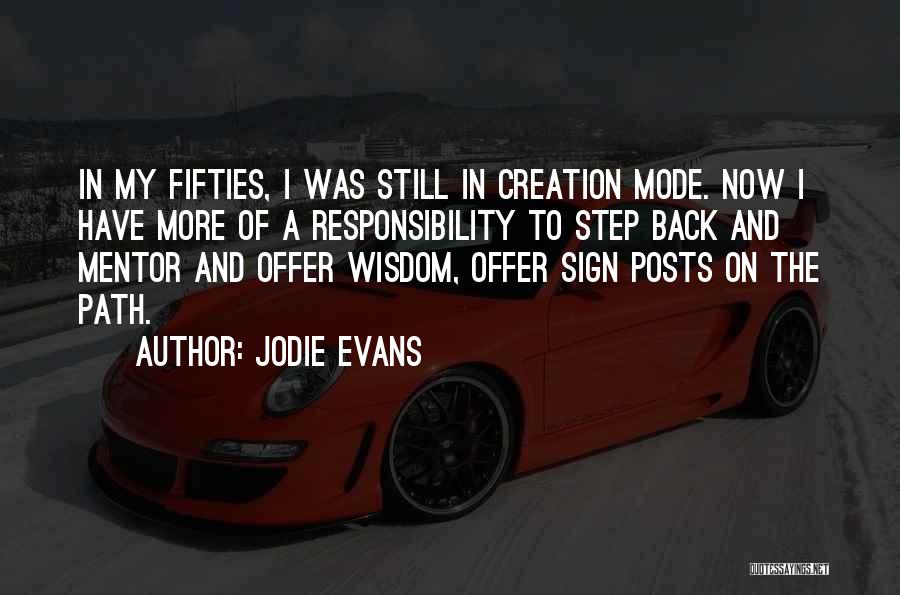 A Mentor Quotes By Jodie Evans