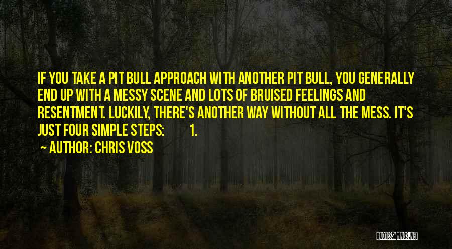 A Mess Quotes By Chris Voss