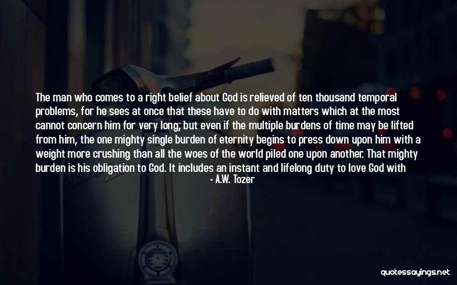 A Mighty Long Way Quotes By A.W. Tozer A Mighty Long Way Quotes By A.W. Tozer