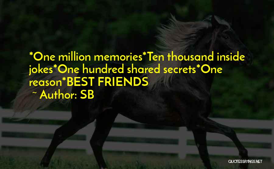 A Million Memories Quotes By SB