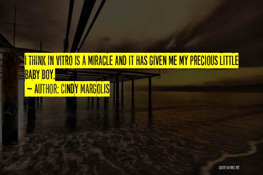 A Miracle Baby Quotes By Cindy Margolis