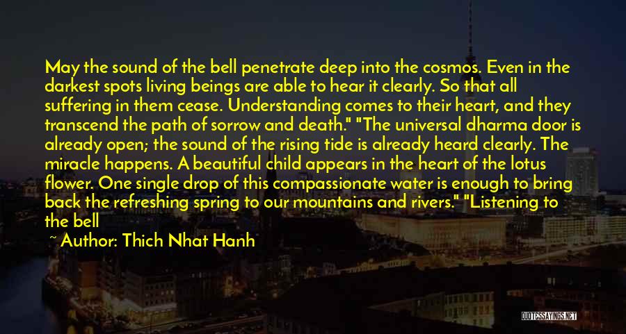 A Miracle Child Quotes By Thich Nhat Hanh