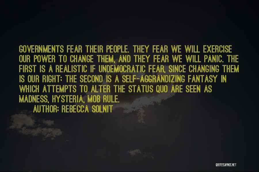 A Mob Quotes By Rebecca Solnit