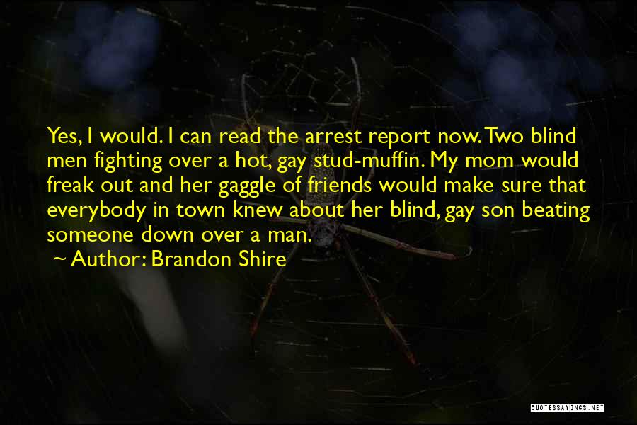 A Mom And Son Quotes By Brandon Shire