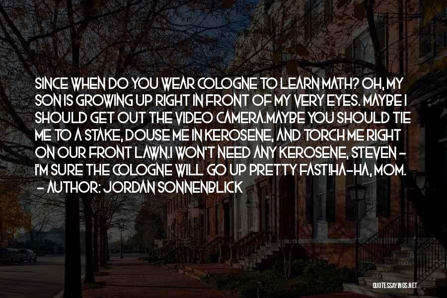 A Mom And Son Quotes By Jordan Sonnenblick