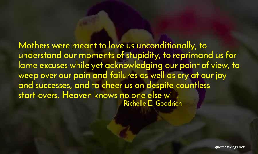 A Mom In Heaven Quotes By Richelle E. Goodrich A Mom In Heaven Quotes By Richelle E. Goodrich