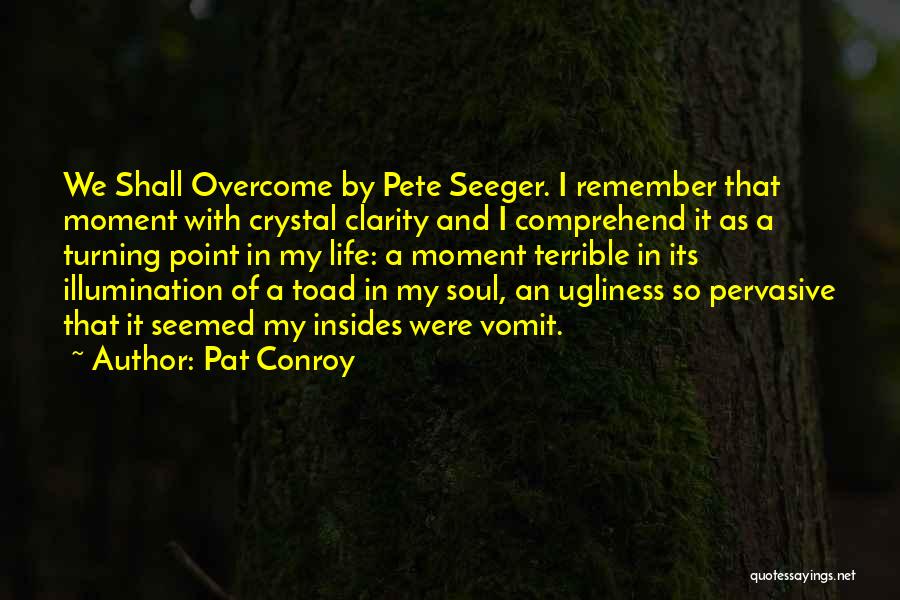 A Moment Of Clarity Quotes By Pat Conroy