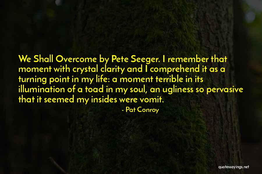 A Moment Of Clarity Quotes By Pat Conroy