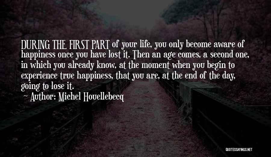 A Moment Of Happiness Quotes By Michel Houellebecq
