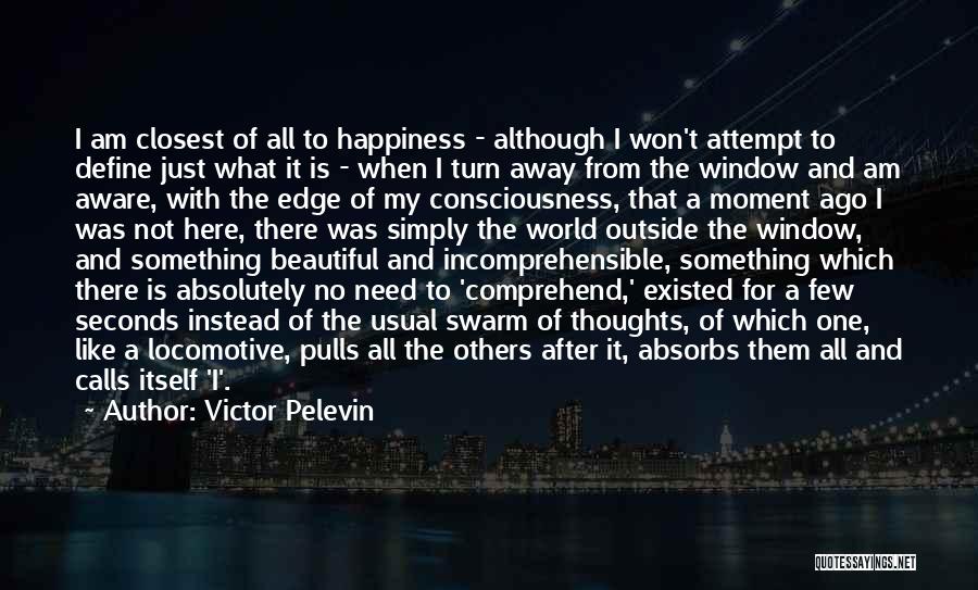 A Moment Of Happiness Quotes By Victor Pelevin