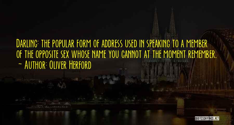 A Moment To Remember Quotes By Oliver Herford