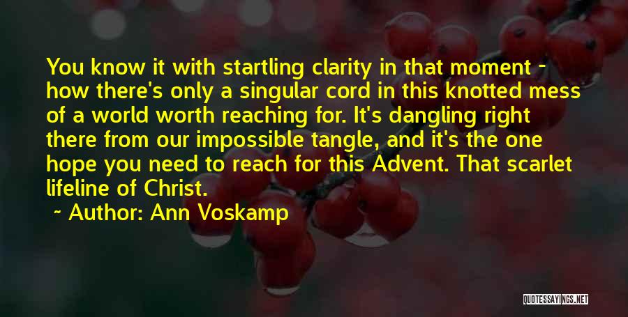 A Moment Worth Quotes By Ann Voskamp