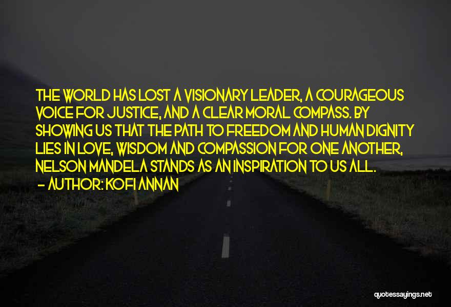 A Moral Compass Quotes By Kofi Annan