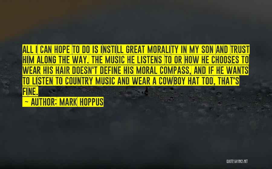 A Moral Compass Quotes By Mark Hoppus