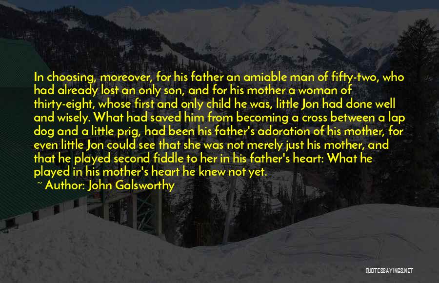 A Mother And Child Quotes By John Galsworthy