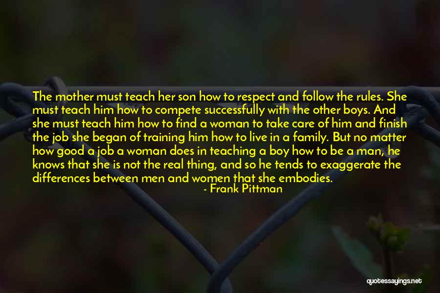 A Mother And Her Son Quotes By Frank Pittman