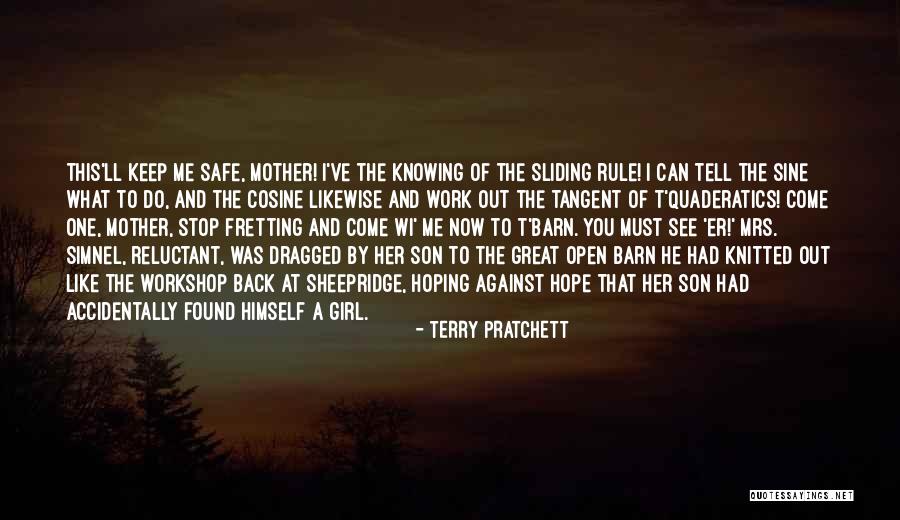 A Mother And Her Son Quotes By Terry Pratchett