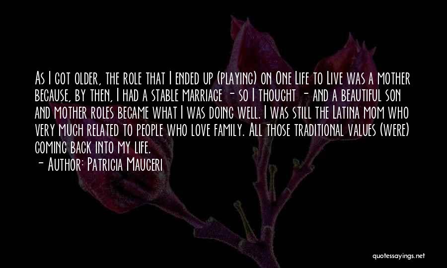 A Mother And Son's Love Quotes By Patricia Mauceri