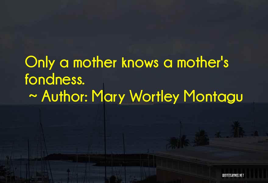 A Mother Quotes By Mary Wortley Montagu