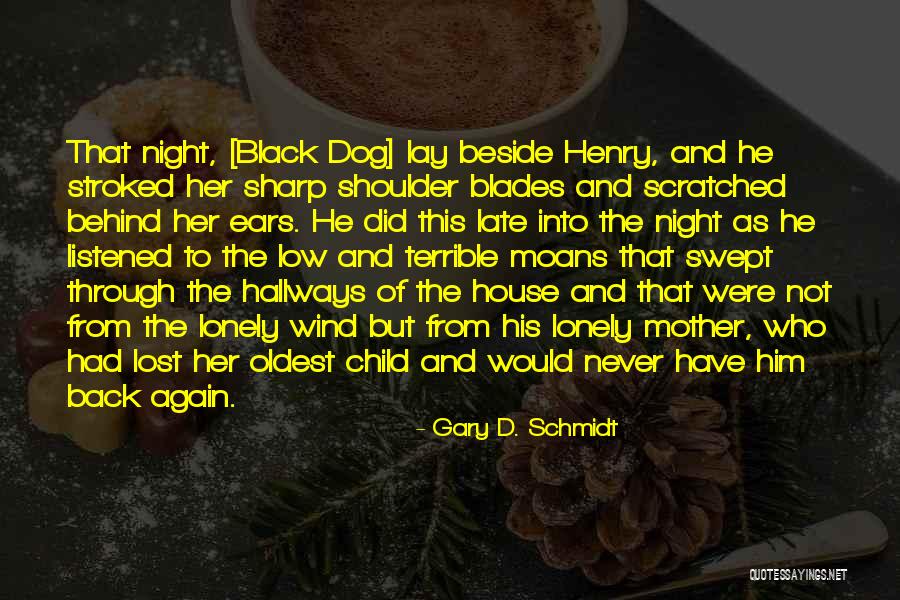 A Mother Who Has Lost A Child Quotes By Gary D. Schmidt A Mother Who Has Lost A Child Quotes By Gary D. Schmidt